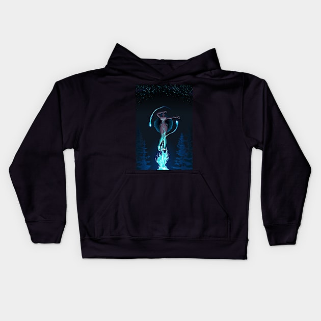 The magic forest Kids Hoodie by Mota